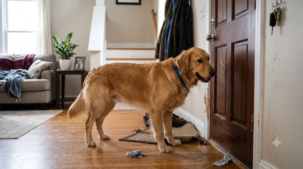 köpeklerde ayrılık korkusu belirtileri